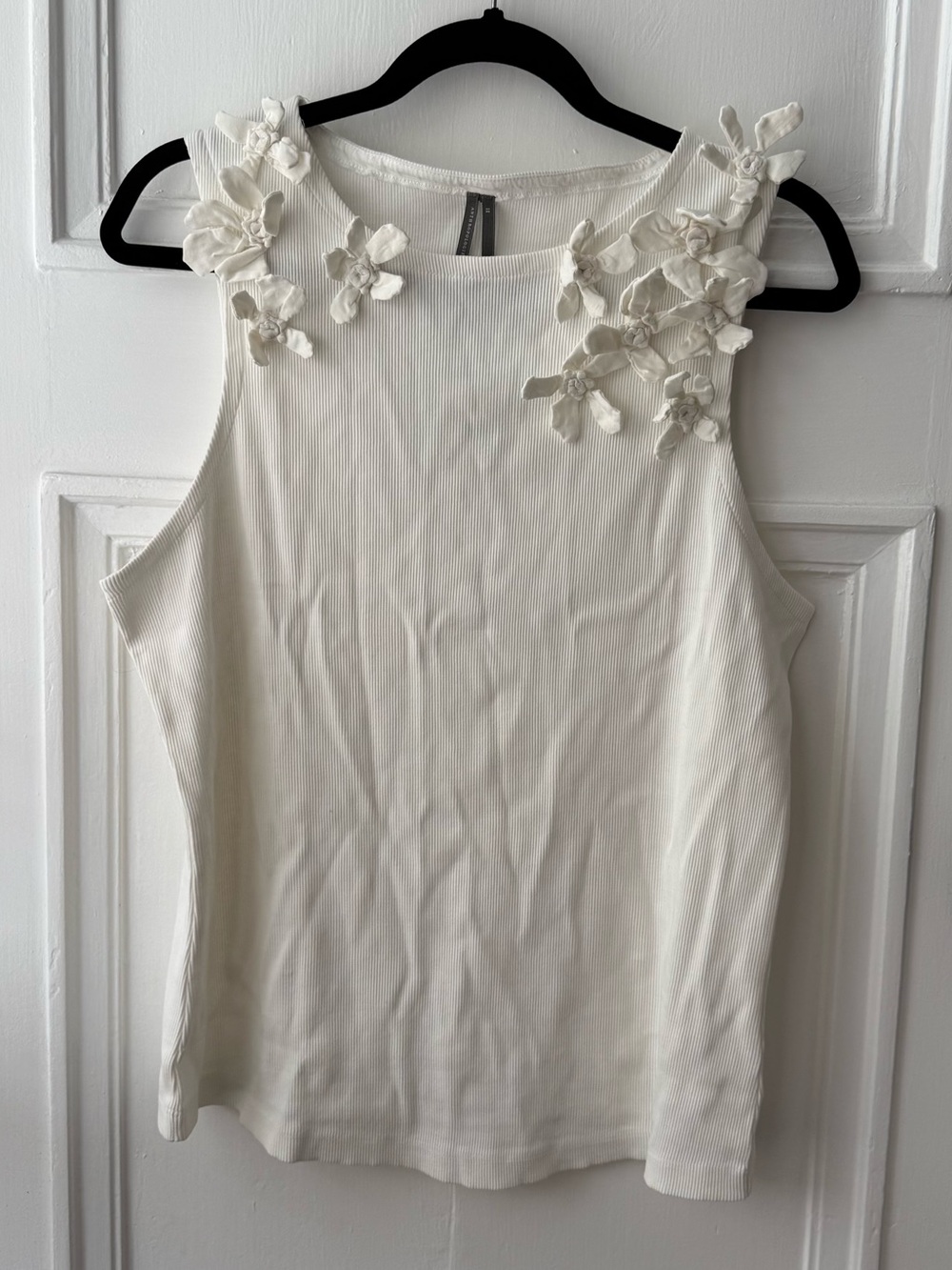 Anthropologie floral tank top